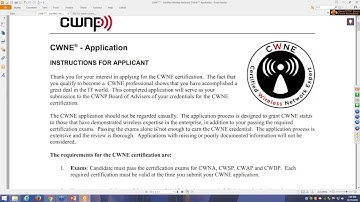 Becoming a CWNE - The Path to Expertise