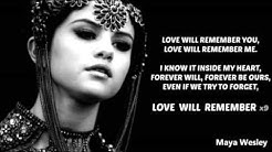 Selena Gomez  - Love will remember (Lyrics)  - Durasi: 3:47. 