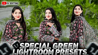 Special Green⚡ Lightroom preset Mobile | Free DNG & XMP Presets#dehuryediting screenshot 3