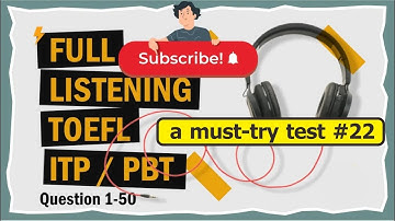 Full TOEFL ITP/PBT Listening Test with answers
