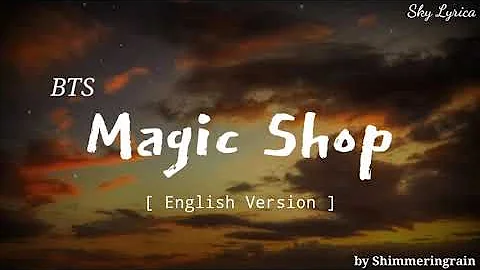 BTS - magic Shop ( English Cover by Shimmeringrain ) LYRICS