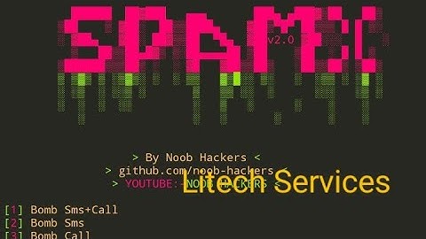 Hacking with spamx on an android phone.      #termux #spamx