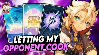 When You Let Opponent Cook But Still WIN | Genshin TCG