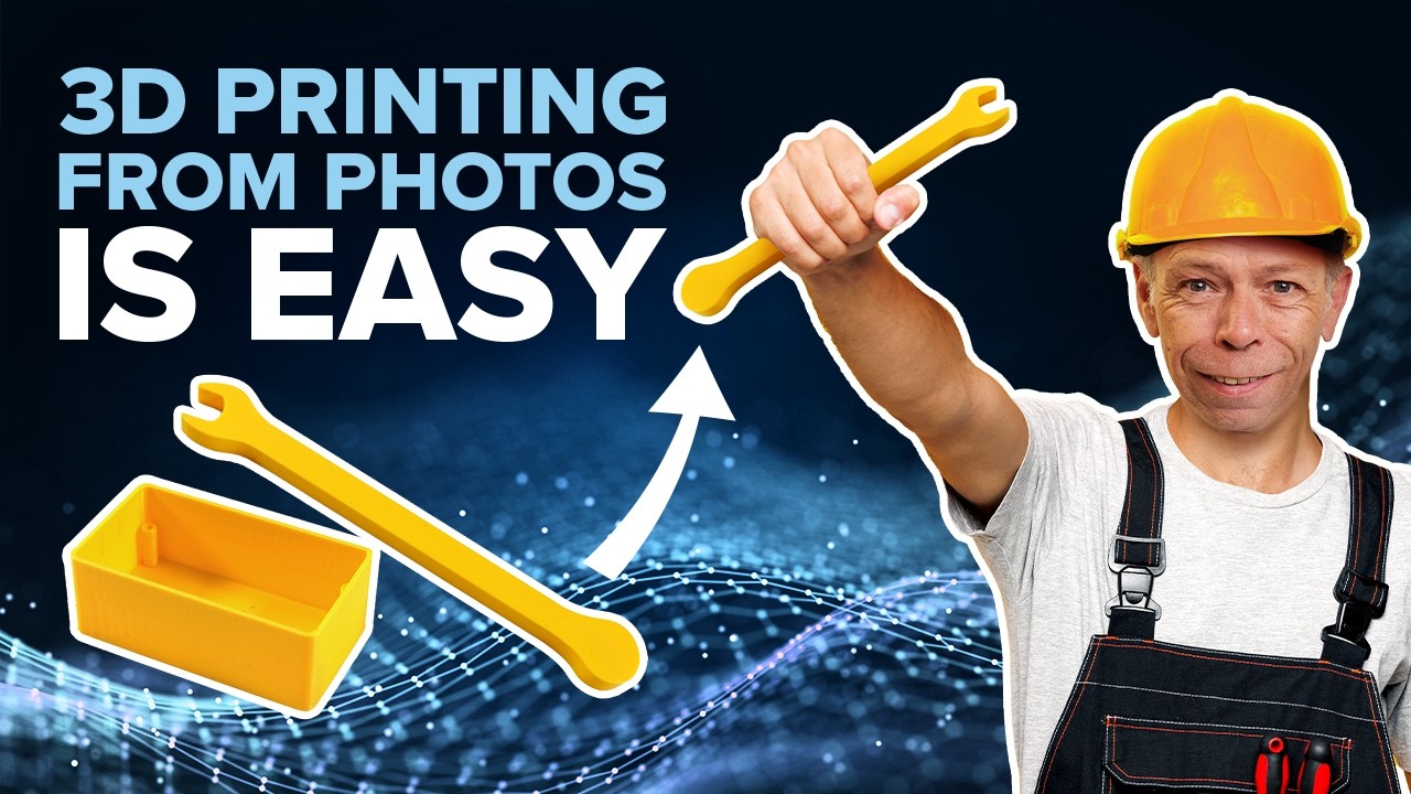 Воссоздать и распечатать на 3D-принтере детали по фотографиям — это невероятно просто.
