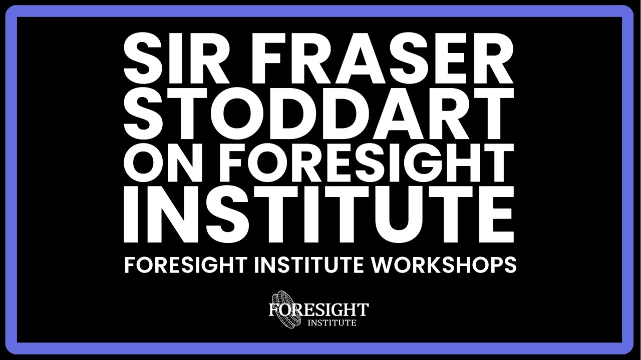Foresight Institute Sir Fraser Stoddart, 2016 Nobel Prize