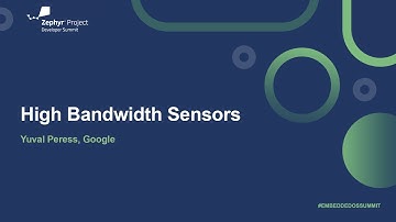 High Bandwidth Sensors - Yuval Peress, Google
