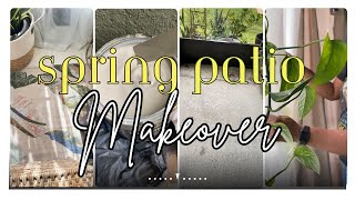 Small Patio Makeover | Golden Girls Inspired | Concrete Stain | New Target and Amazon Outdoor Finds