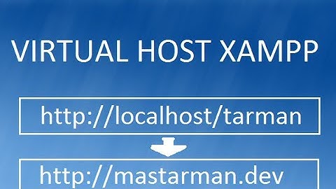 How To Create Virtual Host Name Xampp Windows 10