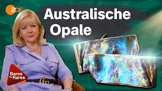 Funkelnde Opale! Elke verwandelt Manschettenknöpfe in Collier und Armreif | Bares für Rares