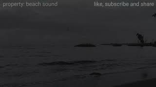 All You Need To Fall Asleep - Ocean Sounds For Deep Sleeping With A Dark Screen And Roll waves