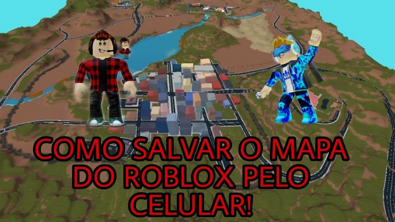 COMO CRIAR UM JOGO NO ROBLOX PELO CELULAR - 2022 