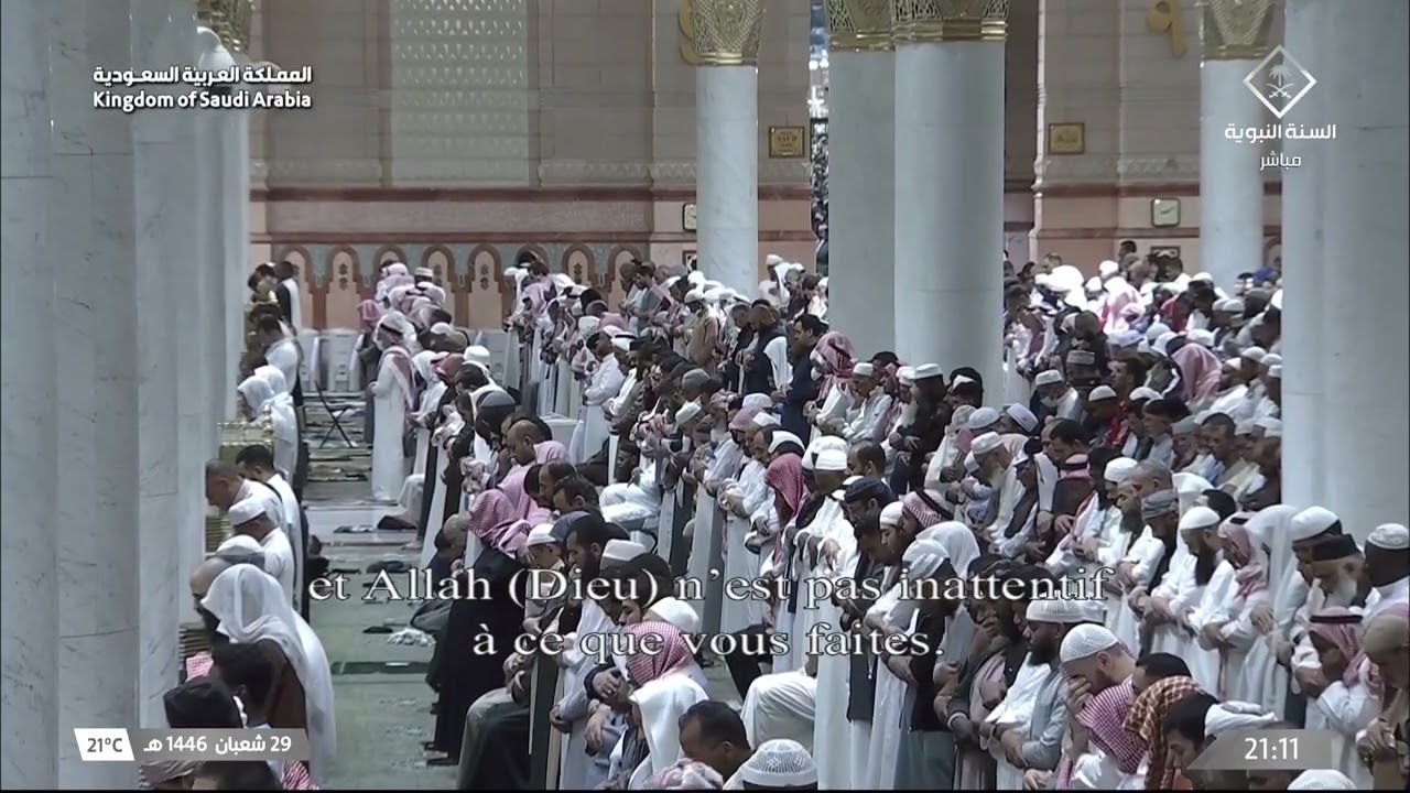 إصدار ليالي التراويح والتهجد كاملة لعام ١٤٤٦ للشيخ #صلاح_البدير من الحرم النبوي