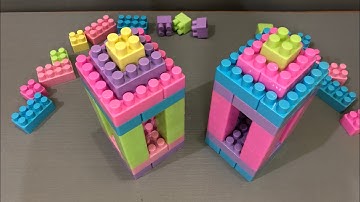 Satisfying diy Bird Cage / ASMR Building Blocks / Block Game #satisfying #asmr