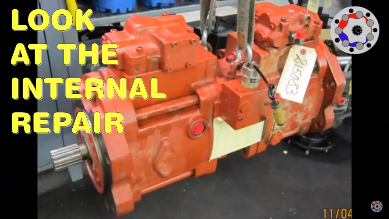 Kawasaki K3V180 pump repair -