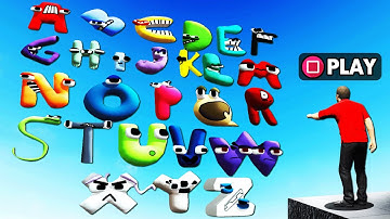 Playing As EVERY ALPHABET LORE In GTA 5
