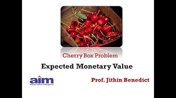 Decision Theory- EMV Method (Problem) by Prof. Jithin Benedict