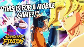 EX Dragon Ball Legends Player REACTS to Legendary Finishes!