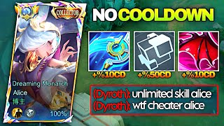 THIS NO COOLDOWN ALICE BUILD IS BROKEN!! 💀 USE IT BEFORE IT GETS NERFED! | MLBB 2026 screenshot 2