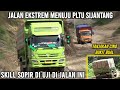 JALAN EKSTREM MENUJU PLTU SIJANTANG!! Skil sopir di uji di jalan ini