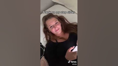 Prank on step sis gone wrong