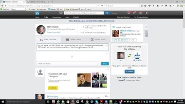How to post your Blogging Site Offers on LinkedIN