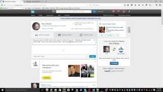 How to post your blogging site offers on linkedin