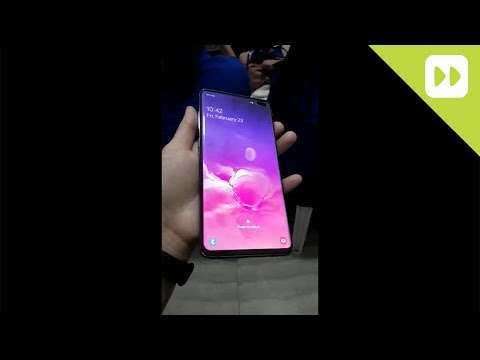 SAMSUNG GALAXY S10+ WITH WHOLE FOR FINGERPRINT SENSOR