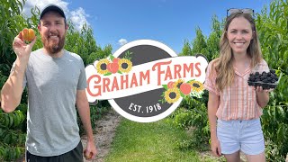 Picking Blackberries & Peaches in Central Florida | Tour of Graham Farms in Umatilla, Florida