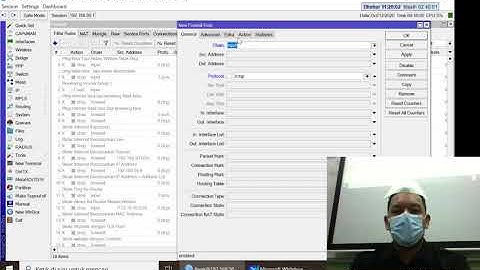Filter Rule chain Input mikrotik #SMK YPM 1 TAMAN SIDOARJO