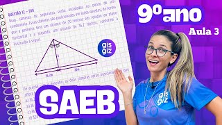 SAEB 9º ANO MATEMÁTICA | SIMULADO PREPARATÓRIO SAEB #3