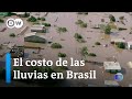 Pérdidas devastadoras para la economía brasileña por luvias torrenciales