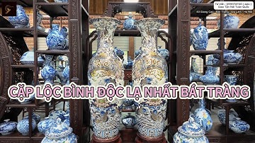 LỘC BÌNH BÁT TRÀNG CAO CẤP LOẠI ĐẸP BÁT TRÀNG #gomsucaocap #battrangvietnam #dothocungcaocap