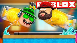 WHAT HAPPENED TO US WHY WE TURNED INTO FISHES?! ROBLOX FLOP