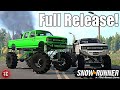 SnowRunner: Ford F350 OBS FULL RELEASE! MUD, STREET, AND TOW BUILDS!!
