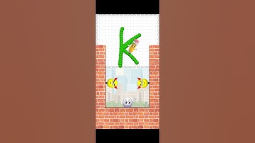 ⭐K, L, M⭐Draw to smash : Game level - 101 #shortfeed #shorts #gaming