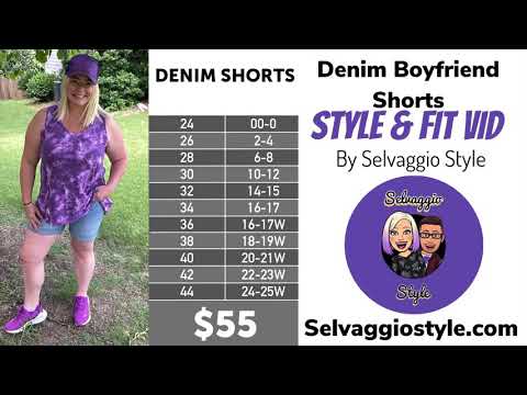 NEW* LuLaRoe Boyfriend DENIM SHORTS 