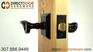 Emtek Cortina Lever with Quincy Rosette in Oil Rubbed Bronze