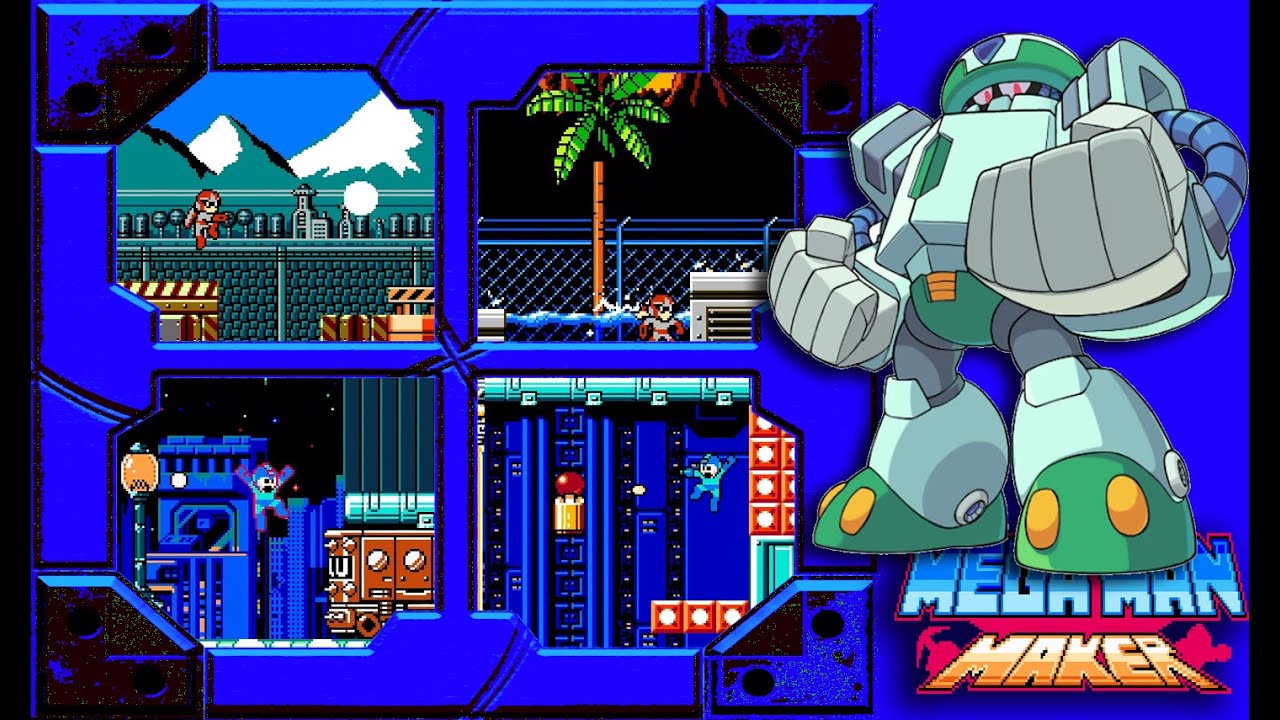 Mega Man Maker 1.10 - MM Steel Rebellion - Full Game
