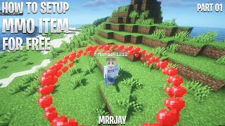 How To Setup MMOItems Plugin For Free Part 01 #mrrjay #minecraft