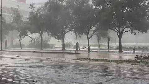 Beryl now tropical storm since making landfall in Texas