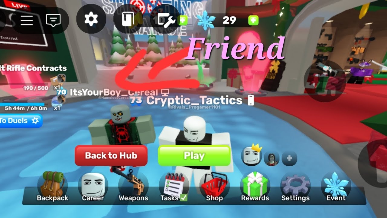 Today IM GOING TO BE PLAYING ROBLOX RIVALS WITH MY FRIEND - YouTube