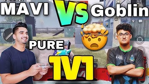 🚀GOBLIN VS MAVI 😍1v1 😳TDM | GOBLIN ♥️IMPRESSE | EVERYONE SHOCKED |
