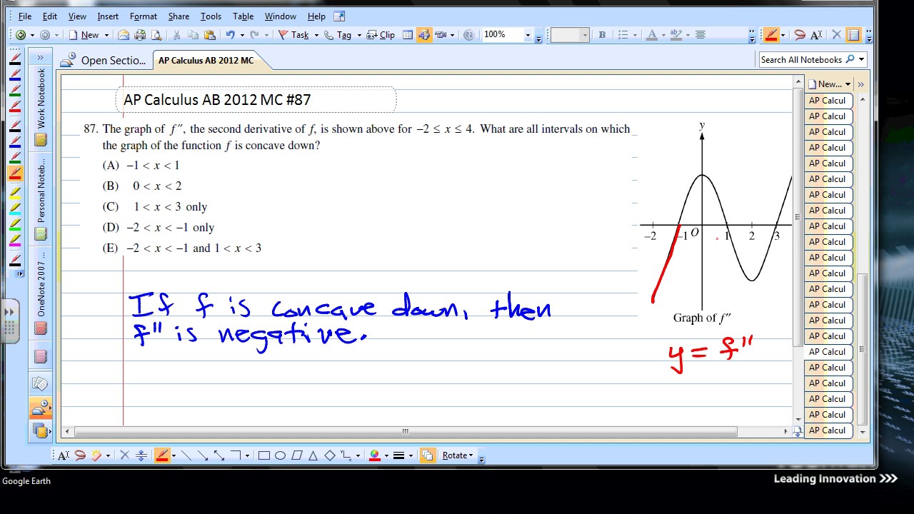 Ap Calculus Ab Multiple Choice 12 Exam Part B Videos Questions Solutions