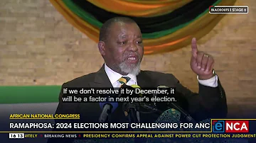 Ramaphosa: 2024 elections most challenging for ANC