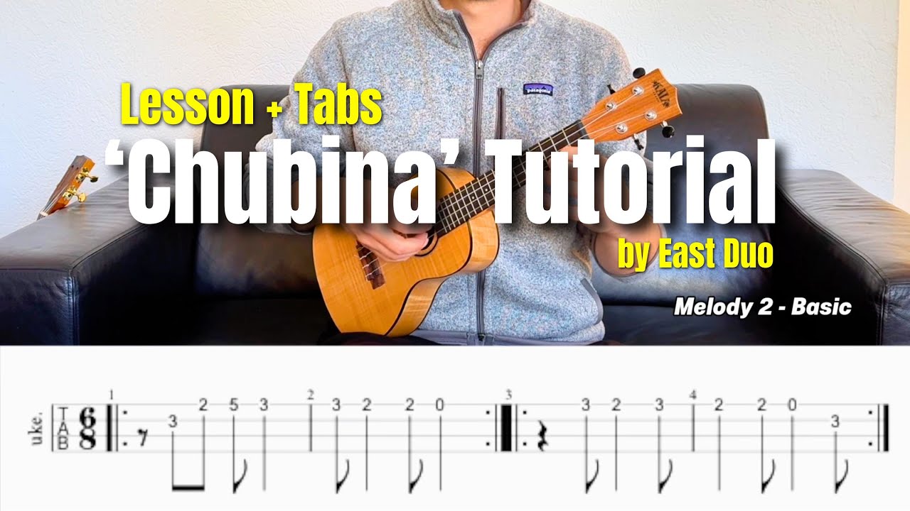 'Chubina' (ჩუბინა) Ukulele Tutorial / Tabs / Lesson #chubina #ukulele ...