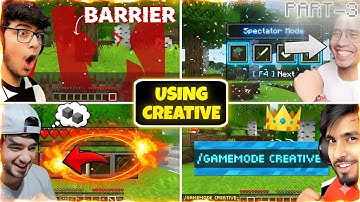 Creative Mode in Survival: The Youtuber