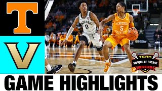 #5 Tennessee vs Vanderbilt Highlights | NCAA Men's Basketball | 2024 College Basketball