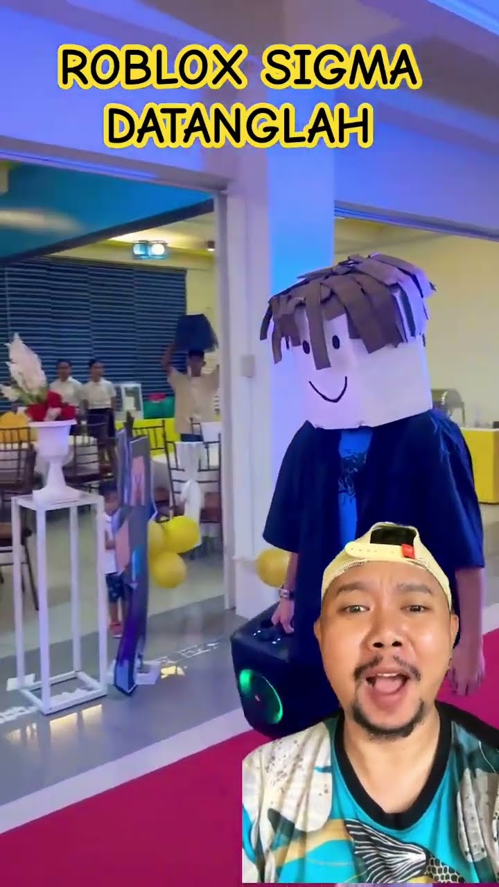 ROBLOX SIGMA DATANGLAH KE PESTAKU!!!!??#shortsfeed #shorts #funny #shortvideos