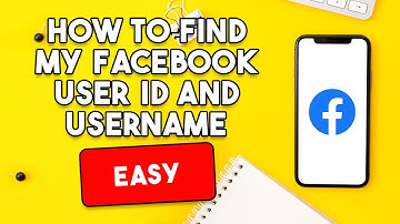 How To Find My Facebook User ID And Username [EASY]