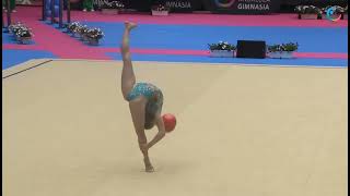 NIKOLOVA Stiliana (BUL) BALL AA - 32,801 - Grand Prix Marbella 2024